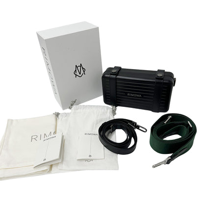 RIMOWA リモワ ショルダーバッグ ブラック 99011010 レディース メンズ 【中古】