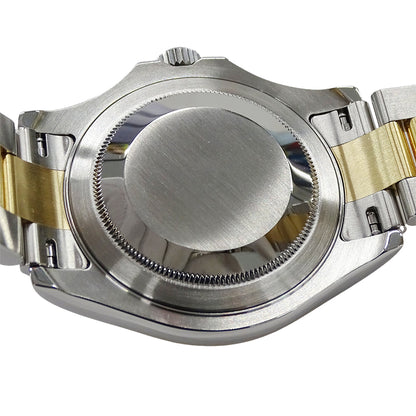 ROLEX ロレックス ヨットマスター 16623 D番 メンズ 腕時計 デイト 自動巻き AT ステンレス SS ゴールド YG コンビ ブルー 磨き済み 【中古】