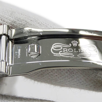 ROLEX ロレックス デイトジャスト ターノグラフ 116264 F番 メンズ 腕時計 自動巻き AT ステンレス SS ホワイトゴールド WG ブラック 磨き済み 【中古】