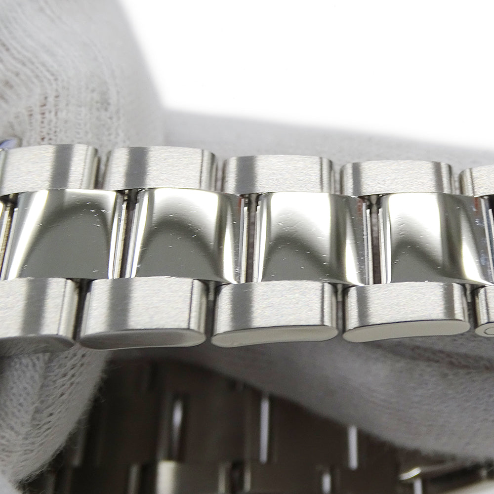 ROLEX ロレックス デイトジャスト ターノグラフ 116264 F番 メンズ 腕時計 自動巻き AT ステンレス SS ホワイトゴールド WG ブラック 磨き済み 【中古】