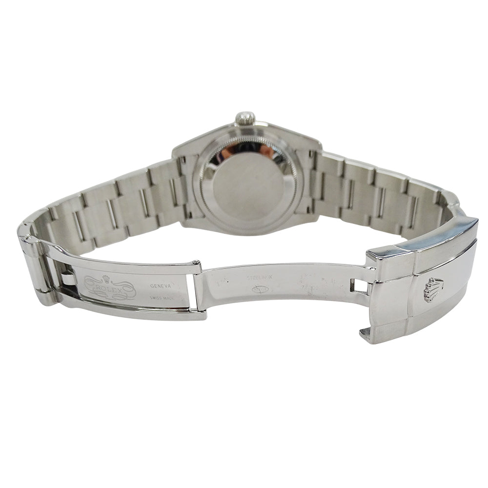 ROLEX ロレックス デイトジャスト ターノグラフ 116264 F番 メンズ 腕時計 自動巻き AT ステンレス SS ホワイトゴールド WG ブラック 磨き済み 【中古】