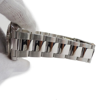 ROLEX ロレックス デイトジャスト ターノグラフ 116264 F番 メンズ 腕時計 自動巻き AT ステンレス SS ホワイトゴールド WG ブラック 磨き済み 【中古】