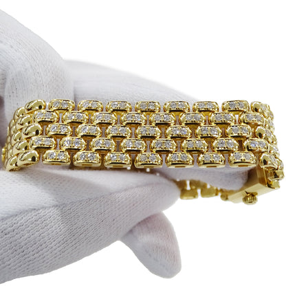 Van Cleef & Arpels ヴァンクリーフ＆アーペル クラシックスクエア レディース 腕時計 ダイヤモンド クオーツ 750YG 金無垢 磨き済み【中古】