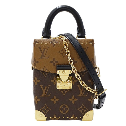 LOUIS VUITTON ルイ・ヴィトン カメラボックス 2wayバッグ モノグラムリバース ブラウン M82465 レディース 【中古】
