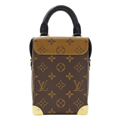 LOUIS VUITTON ルイ・ヴィトン カメラボックス 2wayバッグ モノグラムリバース ブラウン M82465 レディース 【中古】