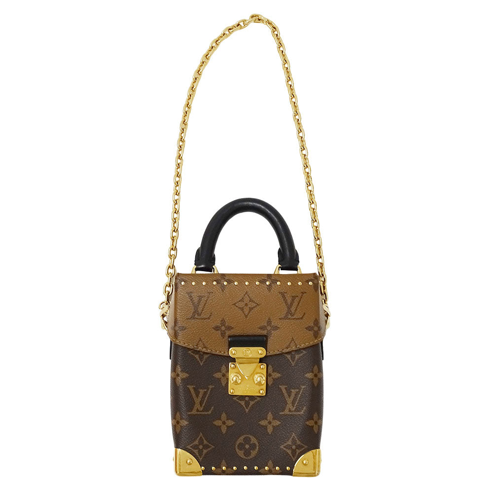 LOUIS VUITTON ルイ・ヴィトン カメラボックス 2wayバッグ モノグラムリバース ブラウン M82465 レディース 【中古】