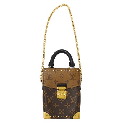 LOUIS VUITTON ルイ・ヴィトン カメラボックス 2wayバッグ モノグラムリバース ブラウン M82465 レディース 【中古】