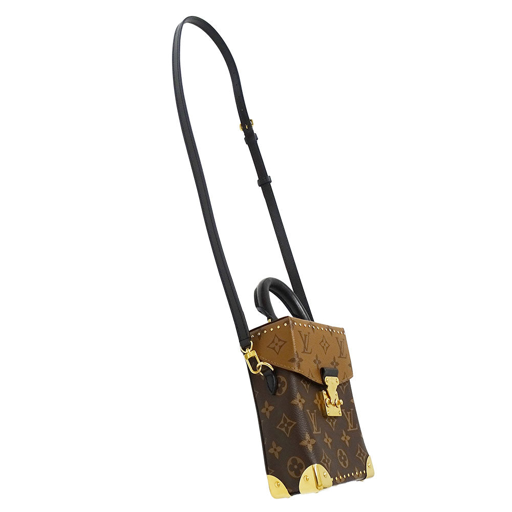 LOUIS VUITTON ルイ・ヴィトン カメラボックス 2wayバッグ モノグラムリバース ブラウン M82465 レディース 【中古】