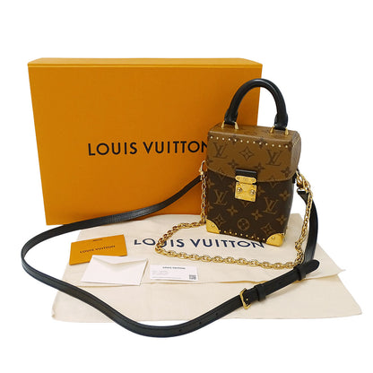 LOUIS VUITTON ルイ・ヴィトン カメラボックス 2wayバッグ モノグラムリバース ブラウン M82465 レディース 【中古】
