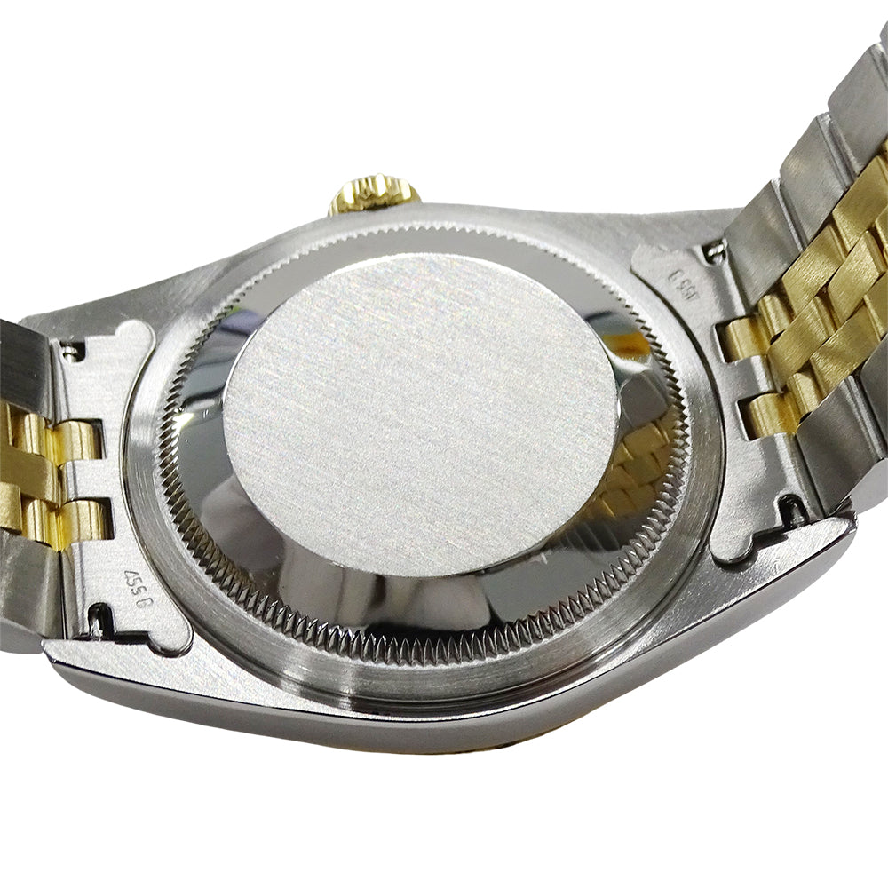 ROLEX ロレックス デイトジャスト 16233G W番 メンズ 腕時計 自動巻き AT ステンレス SS ゴールド YG コンビ 10Pダイヤモンド ブルーグラデーション 磨き済み 【中古】