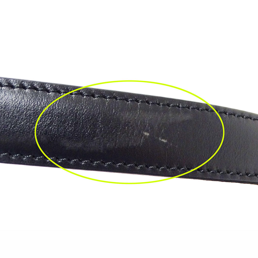 LOUIS VUITTON ルイ・ヴィトン ミニュイ ショルダーバッグ エピ ノワール M52392 エピレザー レディース 【中古】