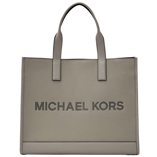 Michael Kors マイケル・コース トートバッグ グレー レザー レディース 【中古】