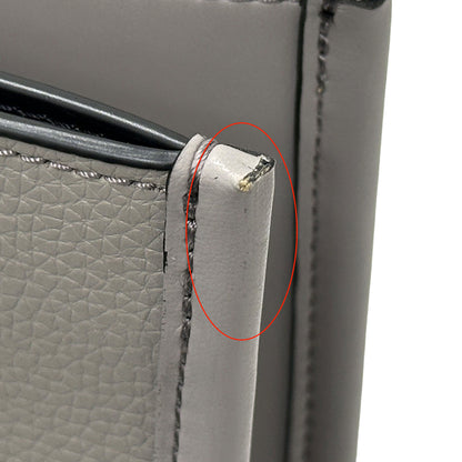 Michael Kors マイケル・コース トートバッグ グレー レザー レディース 【中古】