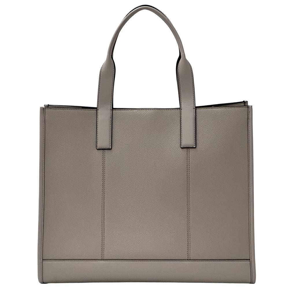Michael Kors マイケル・コース トートバッグ グレー レザー レディース 【中古】