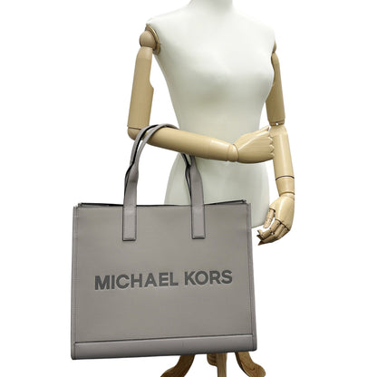 Michael Kors マイケル・コース トートバッグ グレー レザー レディース 【中古】