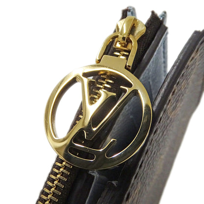 LOUIS VUITTON ルイ・ヴィトン ポルトフォイユ リサ 二つ折り財布 モノグラム ブルーオランプ M83605 モノグラムキャンバス レディース 【中古】