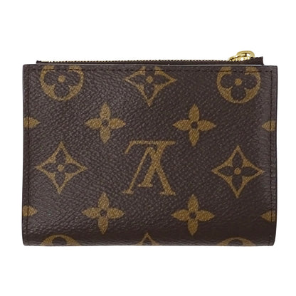 LOUIS VUITTON ルイ・ヴィトン ポルトフォイユ リサ 二つ折り財布 モノグラム ブルーオランプ M83605 モノグラムキャンバス レディース 【中古】