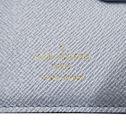 LOUIS VUITTON ルイ・ヴィトン ポルトフォイユ リサ 二つ折り財布 モノグラム ブルーオランプ M83605 モノグラムキャンバス レディース 【中古】