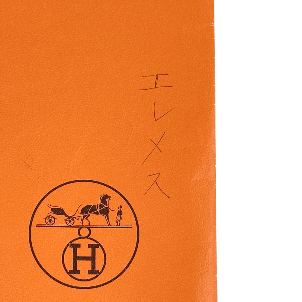 HERMES エルメス カレ90 CERES 女神セレス スカーフ オレンジ マルチカラー シルク レディース 【中古】