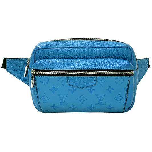 LOUIS VUITTON ルイ・ヴィトン バムバッグ・アウトドア ボディ・ウエストバッグ タイガラマ モノグラム ラグーンブルー M30459 メンズ 【中古】