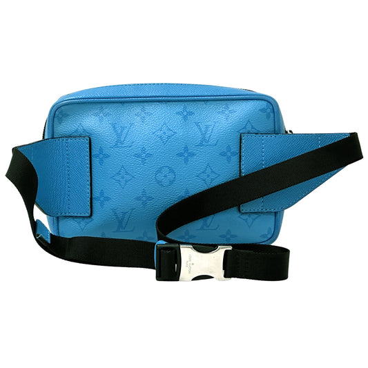 LOUIS VUITTON ルイ・ヴィトン バムバッグ・アウトドア ボディ・ウエストバッグ タイガラマ モノグラム ラグーンブルー M30459 メンズ 【中古】