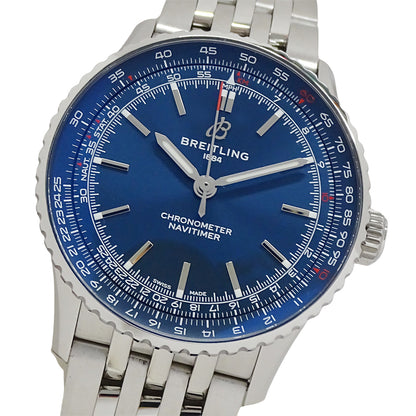 BREITLING ブライトリング ナビタイマー A17329 メンズ 腕時計 オートマチック41 クロノメーター 自動巻き AT ステンレス SS 磨き済み 【中古】