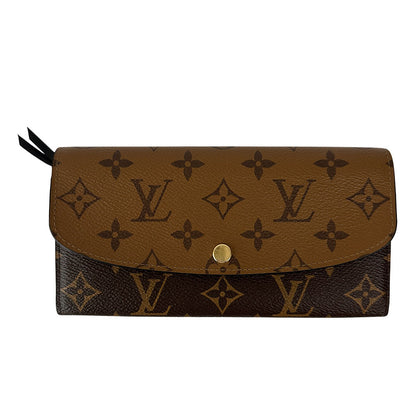 LOUIS VUITTON ルイ・ヴィトン ポルトフォイユ エミリー 長財布 モノグラム リバース モノグラムリバース M82157 モノグラムキャンバス レディース 【中古】