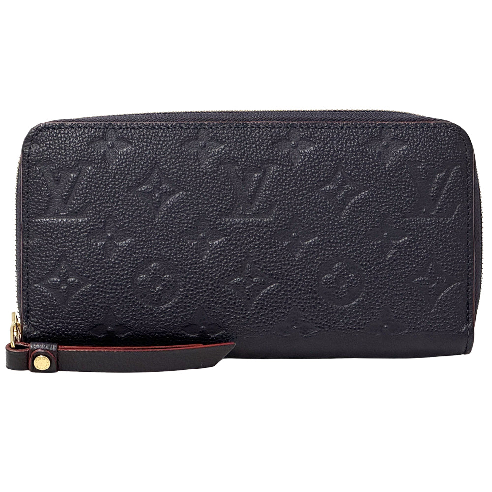 LOUIS VUITTON ルイ・ヴィトン ジッピー ウォレット 長財布 モノグラム アンプラント マリーヌルージュ M62121 モノグラムアンプラント レディース 【中古】