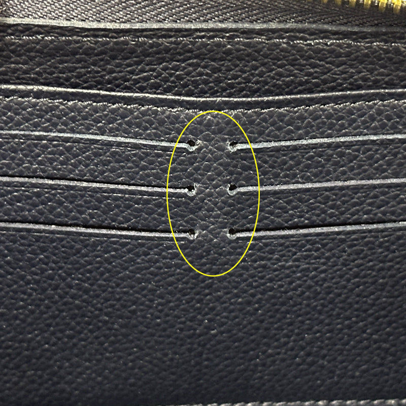 LOUIS VUITTON ルイ・ヴィトン ジッピー ウォレット 長財布 モノグラム アンプラント マリーヌルージュ M62121 モノグラムアンプラント レディース 【中古】