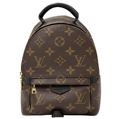 LOUIS VUITTON ルイ・ヴィトン パームスプリングス・バックパックMINI リュック モノグラム ブラウン ブラック M44873 モノグラムキャンバス レディース 【中古】