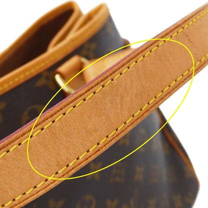 LOUIS VUITTON ルイ・ヴィトン バティニョール・オリゾンタル トートバッグ モノグラム ブラウン M51154 モノグラムキャンバス レディース 【中古】