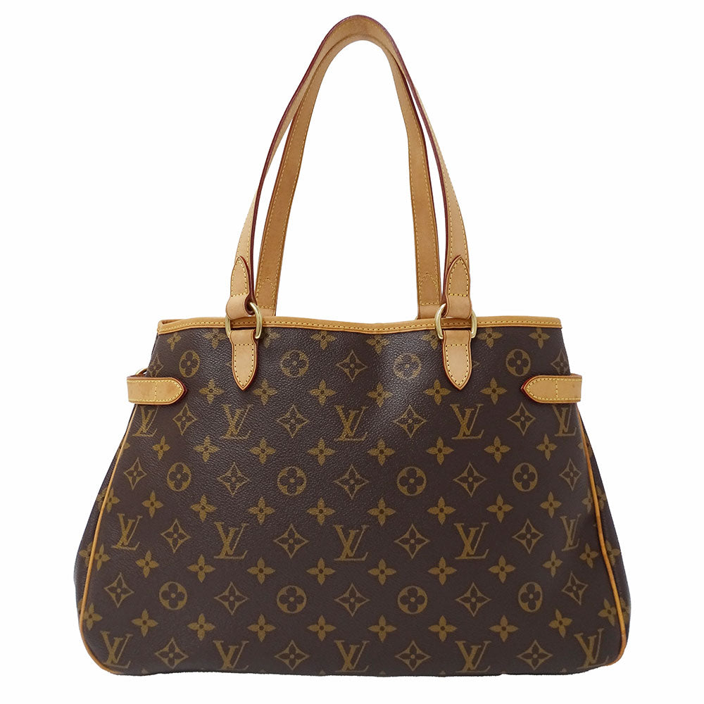 LOUIS VUITTON ルイ・ヴィトン バティニョール・オリゾンタル トートバッグ モノグラム ブラウン M51154 モノグラムキャンバス レディース 【中古】