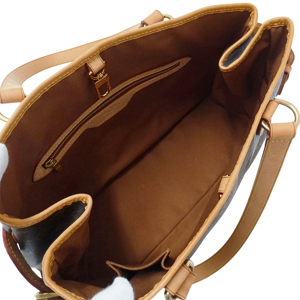 LOUIS VUITTON ルイ・ヴィトン バティニョール・オリゾンタル トートバッグ モノグラム ブラウン M51154 モノグラムキャンバス レディース 【中古】