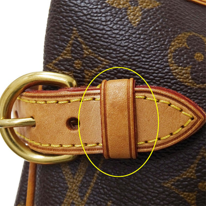 LOUIS VUITTON ルイ・ヴィトン バティニョール・オリゾンタル トートバッグ モノグラム ブラウン M51154 モノグラムキャンバス レディース 【中古】