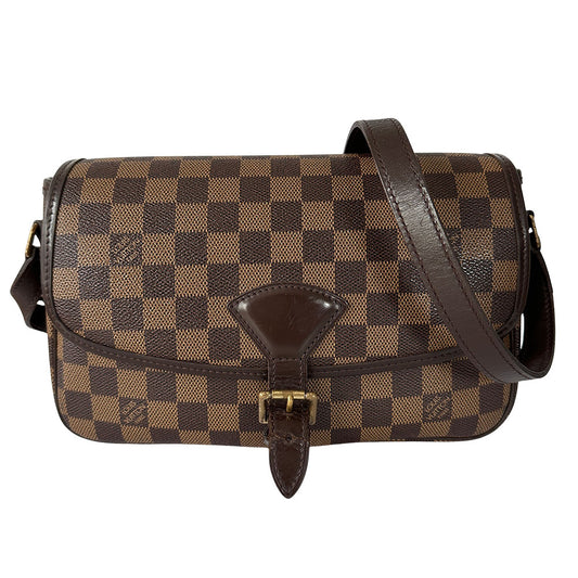 LOUIS VUITTON ルイ・ヴィトン ソローニュ ショルダーバッグ ダミエ M42250 ダミエキャンバス レディース メンズ 【中古】