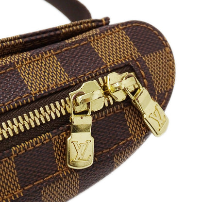 LOUIS VUITTON ルイ・ヴィトン ジェロニモス ボディ・ウエストバッグ ダミエ ダミエエベヌ N51994 ダミエキャンバス メンズ 【中古】