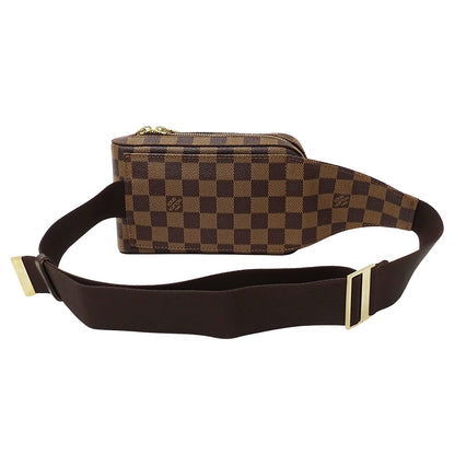 LOUIS VUITTON ルイ・ヴィトン ジェロニモス ボディ・ウエストバッグ ダミエ ダミエエベヌ N51994 ダミエキャンバス メンズ 【中古】