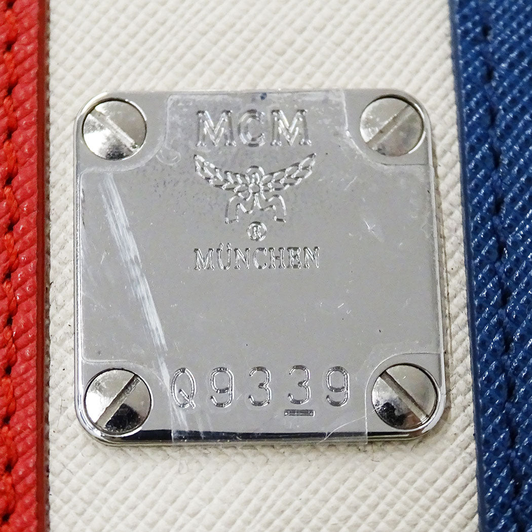 エム・シー・エム MCM トートバッグ ヴィセトス ブラック マルチカラー コーティングキャンバス レディース メンズ 【中古】