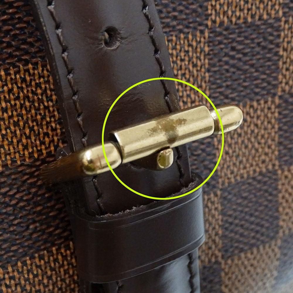 LOUIS VUITTON ルイ・ヴィトン チェルシー トートバッグ ダミエ ブラウン N51119 ダミエキャンバス レディース 【中古】