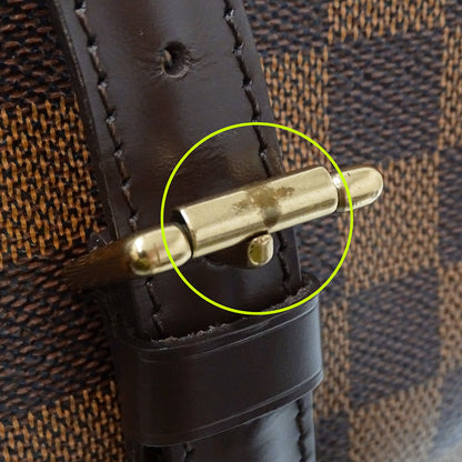 LOUIS VUITTON ルイ・ヴィトン チェルシー トートバッグ ダミエ ブラウン N51119 ダミエキャンバス レディース 【中古】