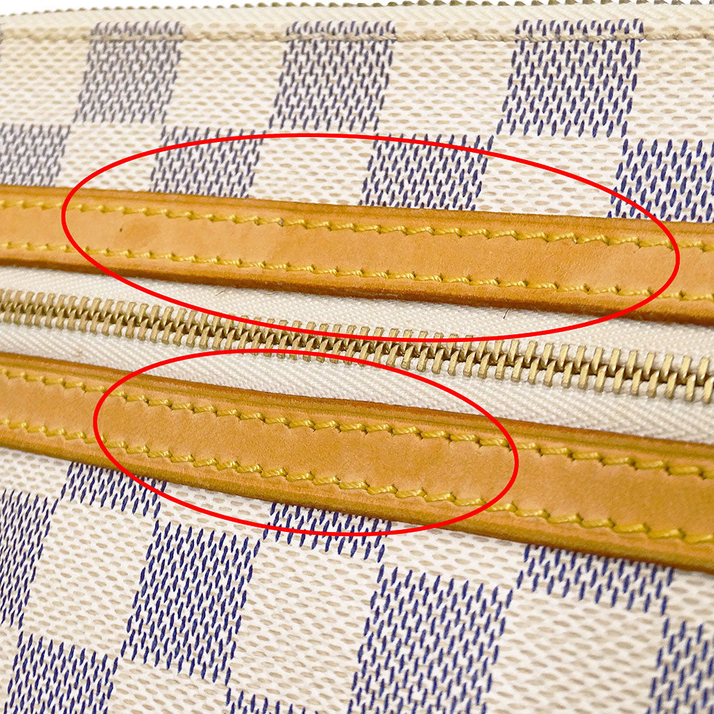 LOUIS VUITTON ルイ・ヴィトン ポシェットボスフォール ショルダーバッグ アイボリー N51112 ダミエアズールキャンバス レディース 【中古】