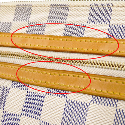 LOUIS VUITTON ルイ・ヴィトン ポシェットボスフォール ショルダーバッグ アイボリー N51112 ダミエアズールキャンバス レディース 【中古】
