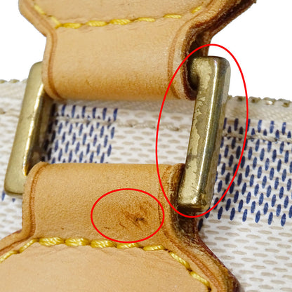 LOUIS VUITTON ルイ・ヴィトン ポシェットボスフォール ショルダーバッグ アイボリー N51112 ダミエアズールキャンバス レディース 【中古】