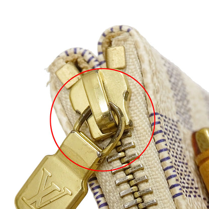 LOUIS VUITTON ルイ・ヴィトン ポシェットボスフォール ショルダーバッグ アイボリー N51112 ダミエアズールキャンバス レディース 【中古】
