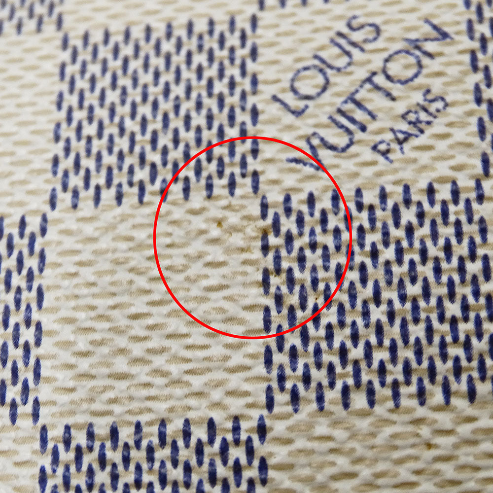 LOUIS VUITTON ルイ・ヴィトン ポシェットボスフォール ショルダーバッグ アイボリー N51112 ダミエアズールキャンバス レディース 【中古】