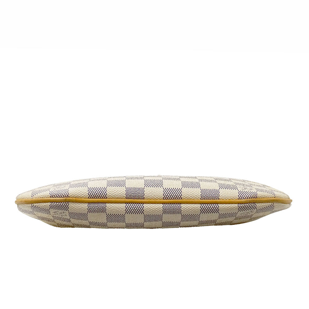 LOUIS VUITTON ルイ・ヴィトン ポシェットボスフォール ショルダーバッグ アイボリー N51112 ダミエアズールキャンバス レディース 【中古】