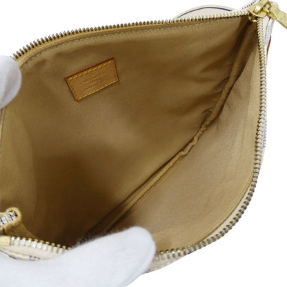 LOUIS VUITTON ルイ・ヴィトン ポシェットボスフォール ショルダーバッグ アイボリー N51112 ダミエアズールキャンバス レディース 【中古】