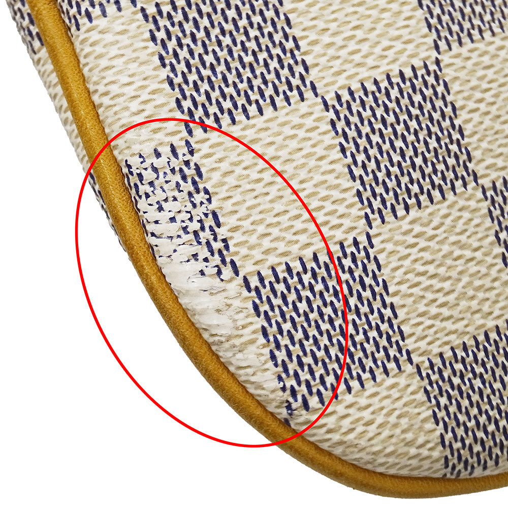 LOUIS VUITTON ルイ・ヴィトン ポシェットボスフォール ショルダーバッグ アイボリー N51112 ダミエアズールキャンバス レディース 【中古】