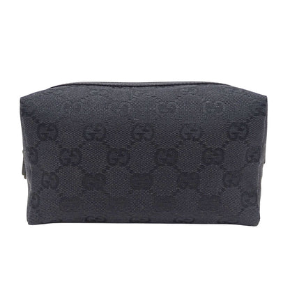 GUCCI グッチ ポーチ GGキャンバス ブラック 29595 GGキャンバス レディース 【中古】