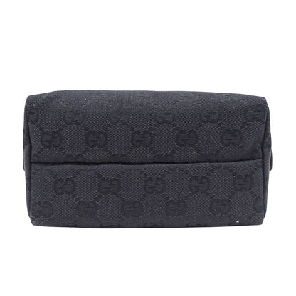 GUCCI グッチ ポーチ GGキャンバス ブラック 29595 GGキャンバス レディース 【中古】